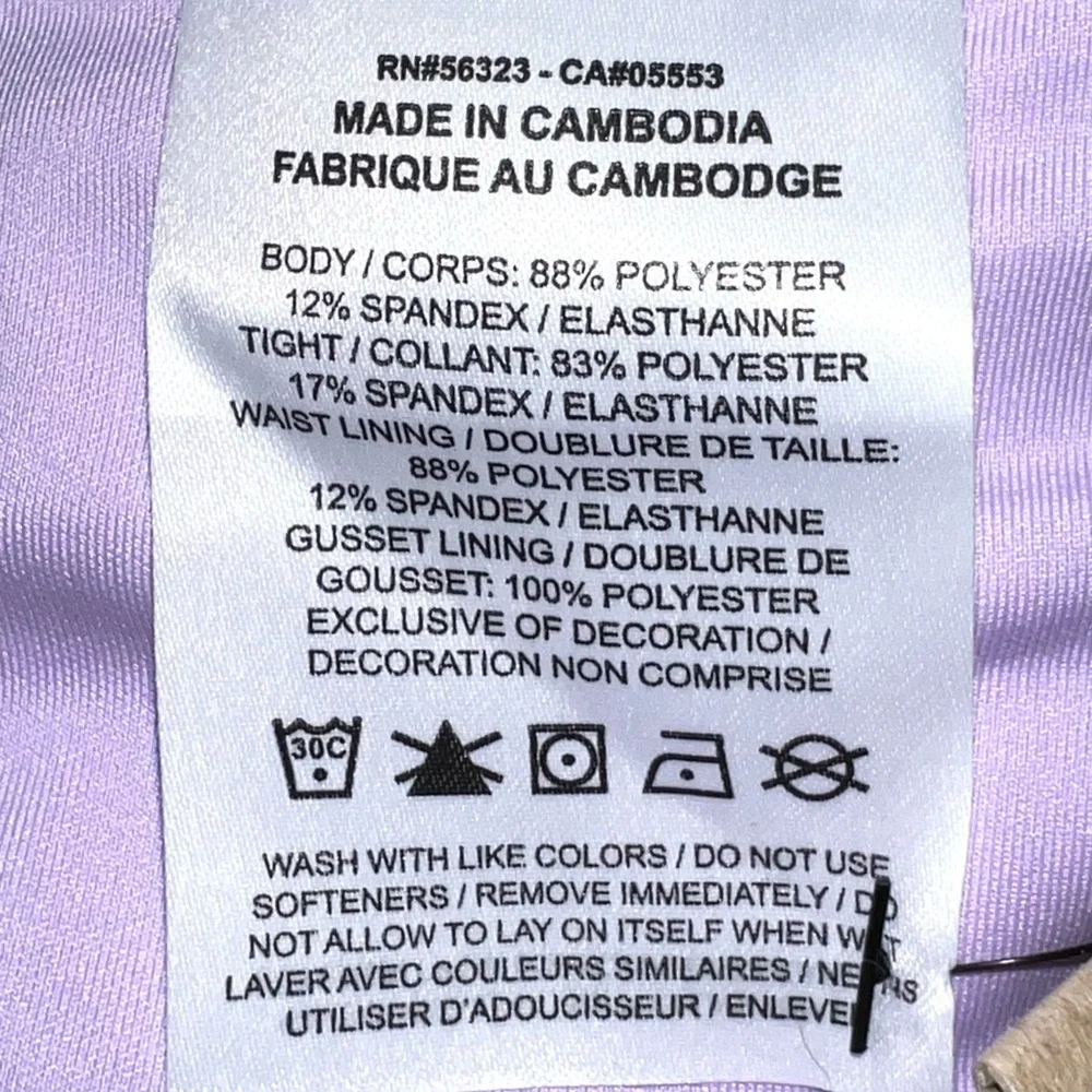 Nike DRI-FIT size XL lavender Victory Flounce Tennis Skort skirt shorts lining